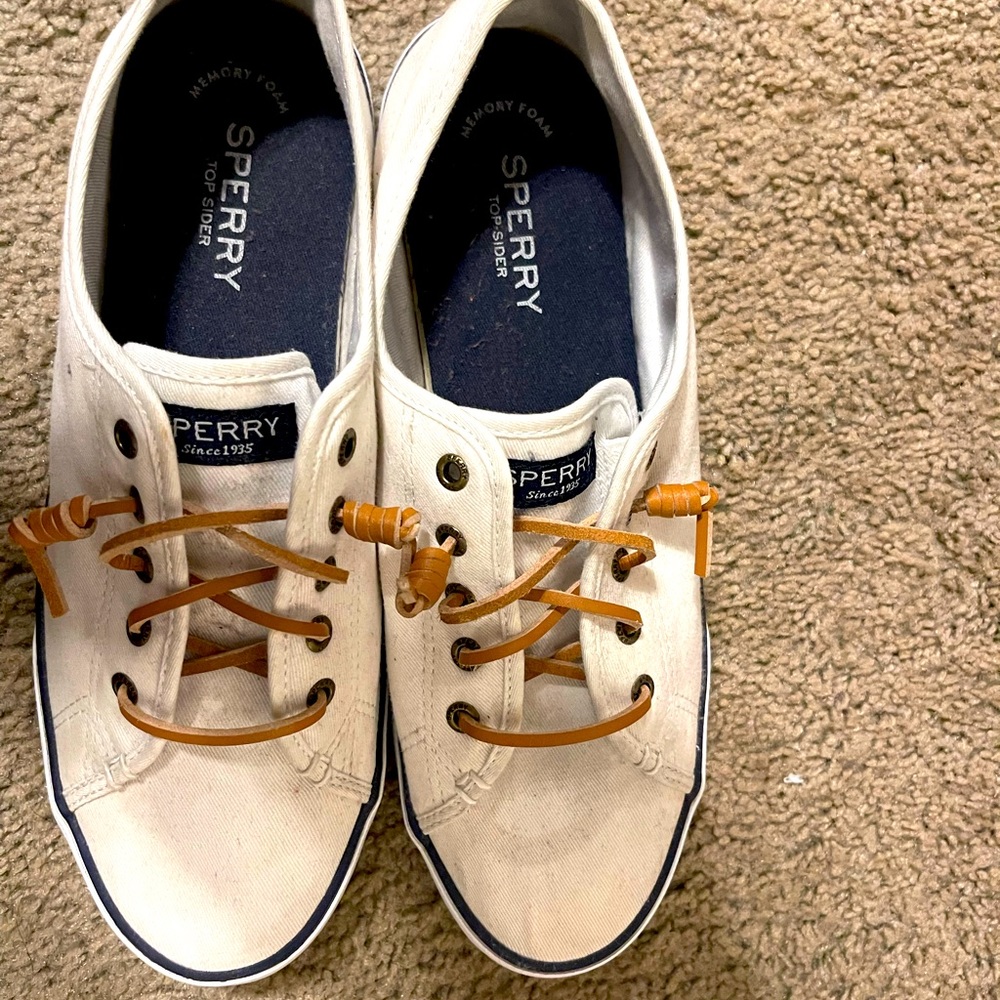 Sperry canvas shoe
